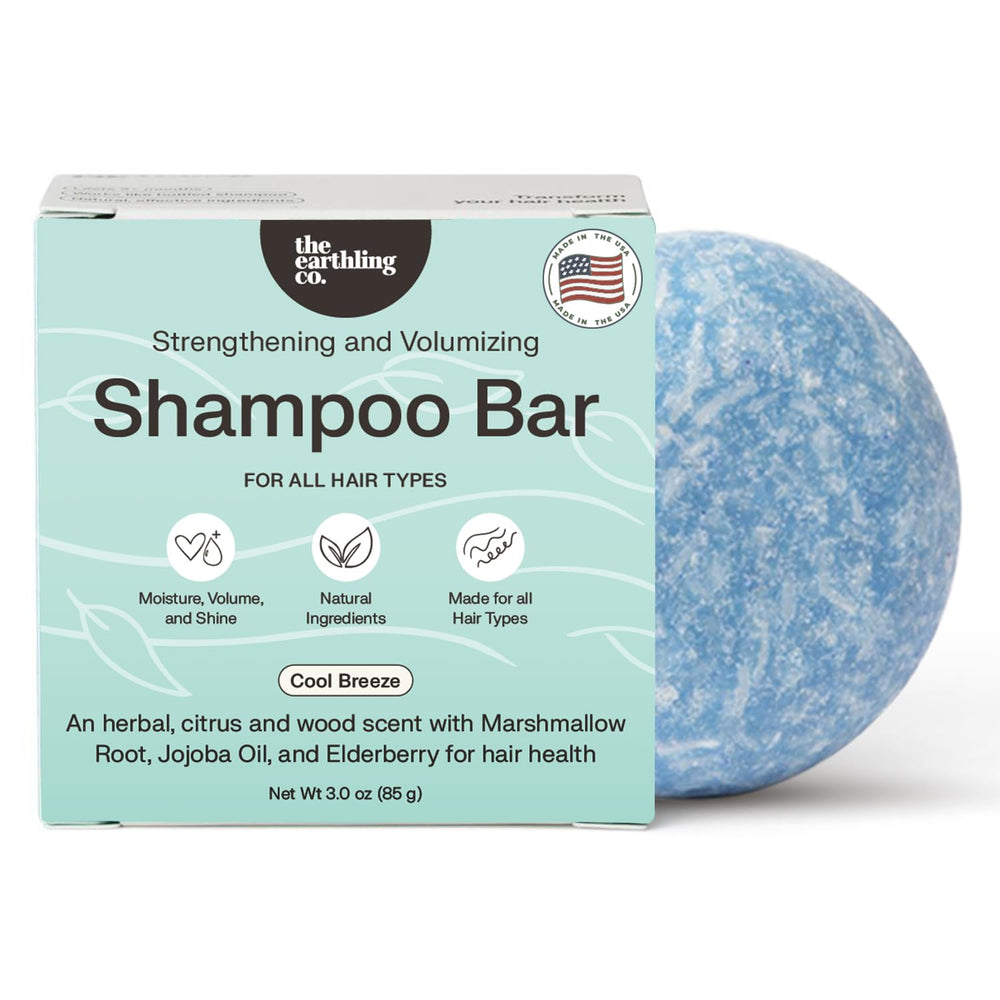 Earthling Co Shampoo Bar: mousse onctueuse pour nettoyer sans dessécher