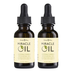 Earthly Body Miracle Oil – Bouteille prête à l’application pour hydrater la peau.