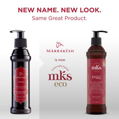 Earthly Body MKS Eco Endz flacon, appliquez l'huile pour une texture lisse et brillante.