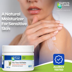 Earth's Care texture crème riche : pénétration douce et réconfort sur la peau