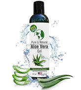 Earth's Daughter gel aloe vera pur, flacon, hydratation légère pour peau et corps