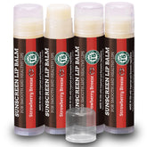 Earth's Daughter Baume Lèvres SPF Fraise – emballage recyclable du pack 4