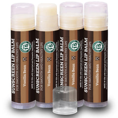 Earth's Daughter baume à lèvres SPF emballage 4 paquets, protection pratique.