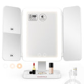 Miroir EASEHOLD avec grossissement 3x pour détails précis du maquillage.