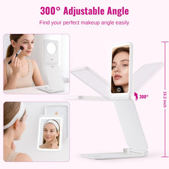 Miroir EASEHOLD avec grossissements 1x et 3x pour détails précis
