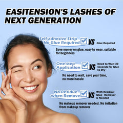 EASITENSION Clusters application rapide pour maquillage en un clin d'œil.