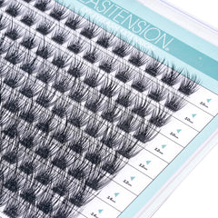 EASITENSION clusters cils 120 pièces, ensemble polyvalent pour volume ajustable.