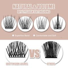 EASITENSION Courbe C cils 12 mm pour un effet défini et naturel.
