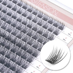 EASITENSION cils en groupes 120 3D naturel.