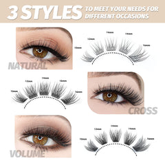 EASITENSION kit cils 120 groupés - application rapide.