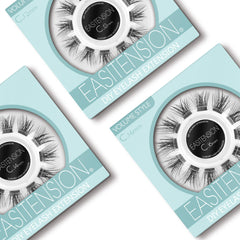 EASITENSION utilisation domicile cils 12mm 3D pour un look rapide.