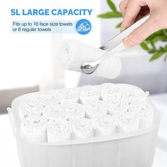 Équipement EASYINBEAUTY avec grande capacité pour 16 serviettes faciales
