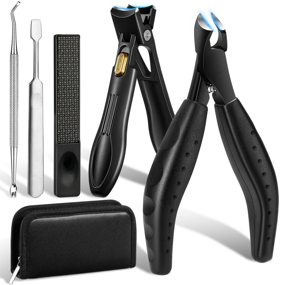 Eaxun coupe-ongles épais incarnés pour une coupe précise et fiable