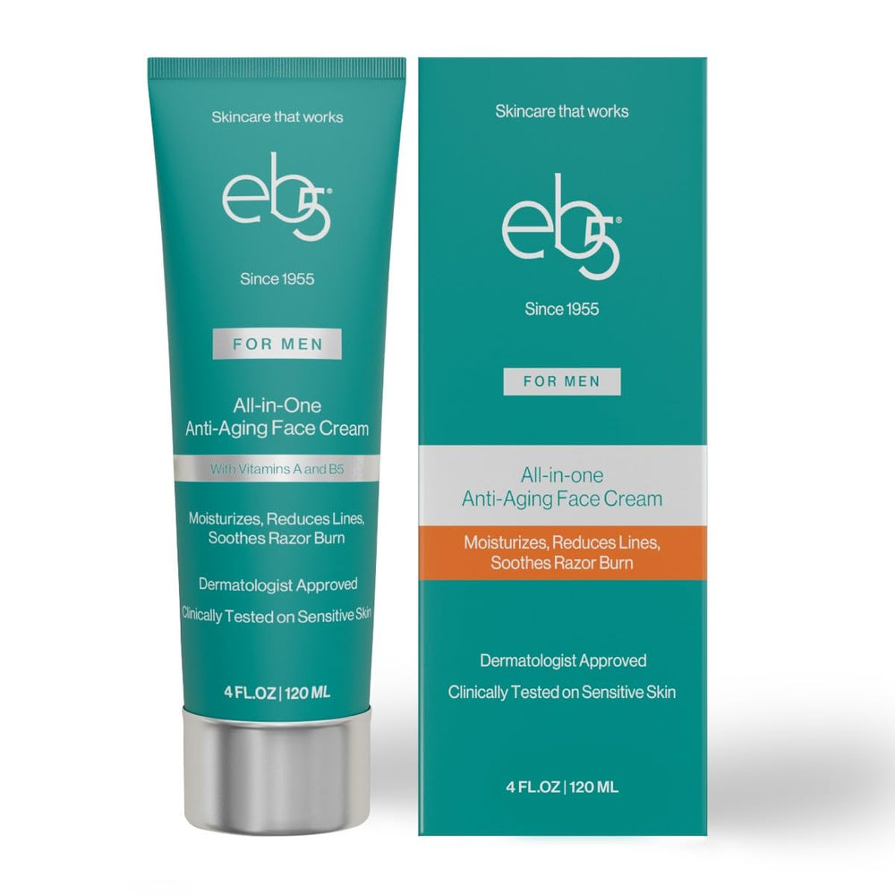 eb5 crème-visage-homme-anti-age-4oz hydrate intensément et lisse les traits.