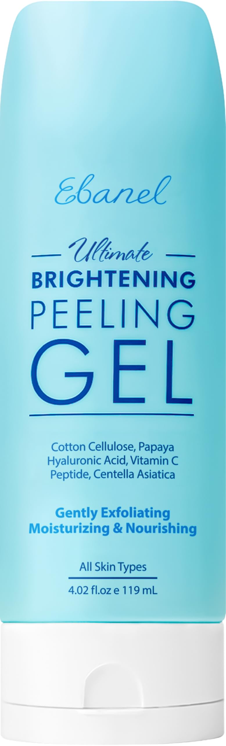 Ebanel Gel Peeling coton-cellulose: exfoliation douce qui lisse la peau