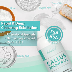 Crème urée 40 % Ebanel pour pieds, hydratation durable et douceur
