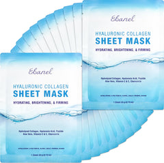 Ebanel masque collagene visage pour hydratation et éclat rapide