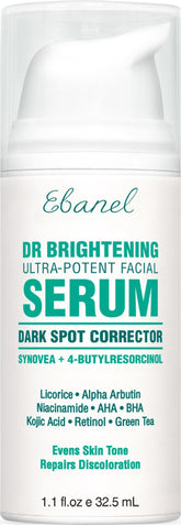 Ebanel Sérum taches Visage et Corps – Bouteille prête à éclaircir le teint et uniformiser la peau.