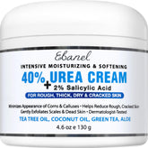 Ebanel Urea 40% crème pour pieds, image montrant le tube et l hydratation intensive.