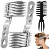 EHBELIF ensemble de peignes barbier fade 3 pièces pour dégradé précis à domicile.