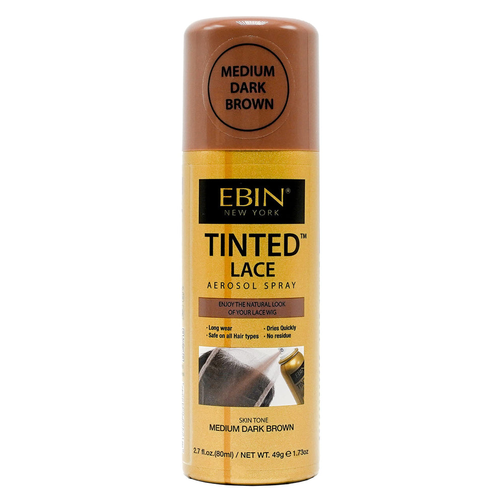 EBIN NEW YORK Tinted Lace Spray, application uniforme pour fini naturel et seamless.