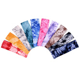 Bandeau EBOOT rose Tie-Dye idéal pour maintenir les cheveux pendant le sport