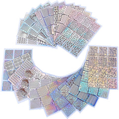 EBOOT stickers ongles 96 designs pour une manucure variée et rapide.