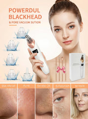 Trois niveaux d’aspiration Echtur pour personnaliser le soin du visage.