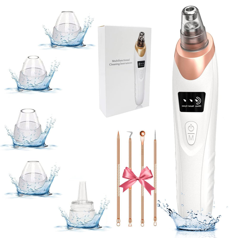 Aspirateur Echtur pores visage, nettoyage en profondeur des résidus.