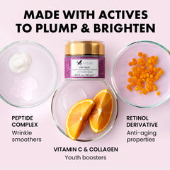 Eclat Skincare creme anti-âge application visage - massage apaisant et absorption rapide.