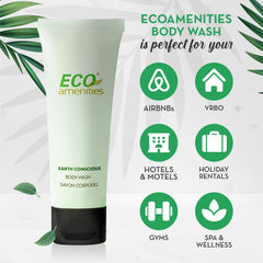 Gel douche ECO amenities pour hôtel, usage quotidien et rafraîchissant.