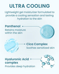 BEYOND Angel Aqua Application douce apaise et rafraîchit la peau.