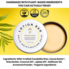 ECO ROOTS barre-lotion offre protection et hydratation durable.