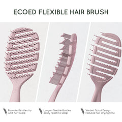 Ecoed brosse démêlante ouvertures ventilation, séchage plus rapide après le lavage
