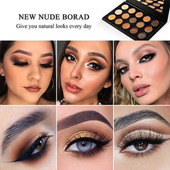 EcoFavor ombres yeux matte brun chaud – application douce et précise.