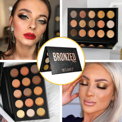 EcoFavor ombres yeux métallisée brillante – effet lumineux et longue tenue.