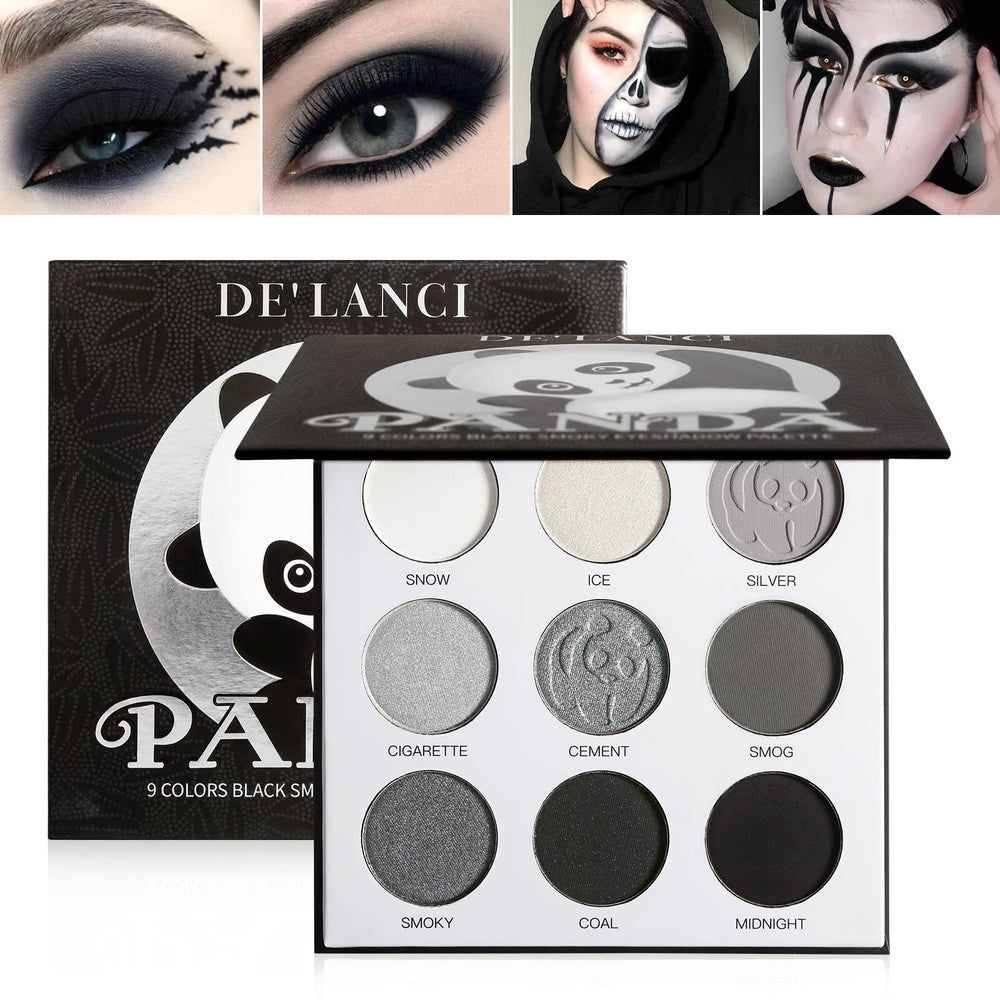 ecofavor Palettes Yeux Noir Intense pour smoky durable et fini mat
