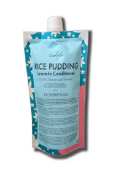 Ecoslay Rice Pudding Leave-In Bottle provides lasting moisture for curls.