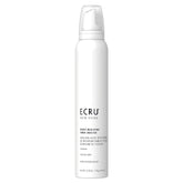 ECRU New York Body Building Fiber Mousse : flacon visible pour volume durable.