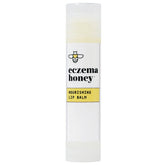 Baume Lèvres Eczema Honey sur emballage, option naturelle pour hydrater les lèvres.