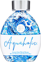 Ed Hardy Aquaholic Coconut Surge — bouteille autobronzante hydratante au parfum Aqua Kiss