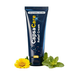 EdenEdges Capsaicine Crème, bouteille visible pour utilisation ciblée et facile