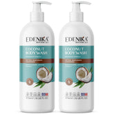 EDENIKA BOTANICALS bain coco flacon: hydratation durable pour la peau