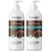 EDENIKA BOTANICALS – douche-corps-beurre-cacao: hydratation en profondeur.