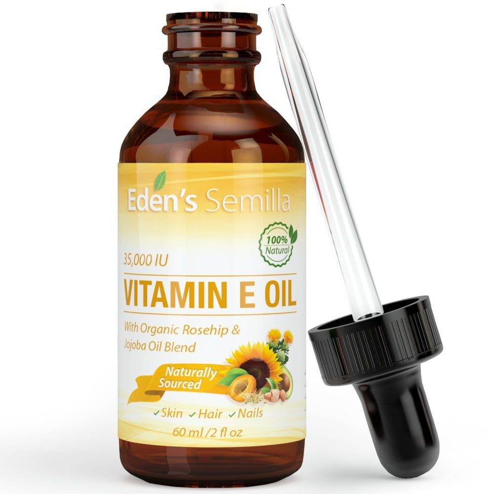 Huile Eden's Semilla vitamine E avec absorption rapide sur peau