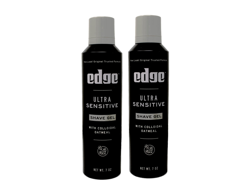 Edge gel de rasage Ultra Sensible avec avoine colloïdale, douceur hydratante lors du rasage
