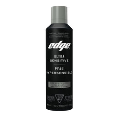 Edge gel de rasage Ultra Sensible sans parfum, bouteille prête pour peau sensible.