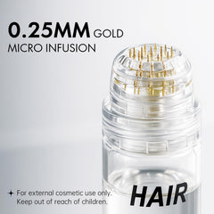 EELHOE outils infusion micro avec embouts dorés pour une application précise.