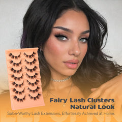 Eefofnn clusters lash bande large pour application rapide