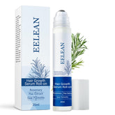 EELEAN Sérum croissance capillaire Roll-On avec bille précision en acier inox, ciblage cuir chevelu efficace